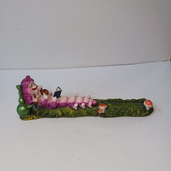 Alice in Wonderland Caterpillar Mushroom Incense Stick holder home fragrence - Picture 10 of 10